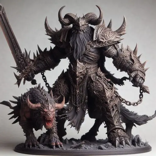 beastlord barbaro con su pet