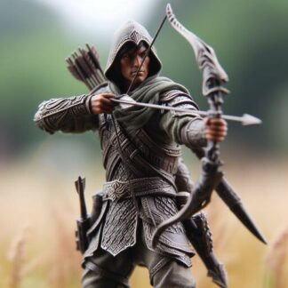 Ranger pintado en tonos grises